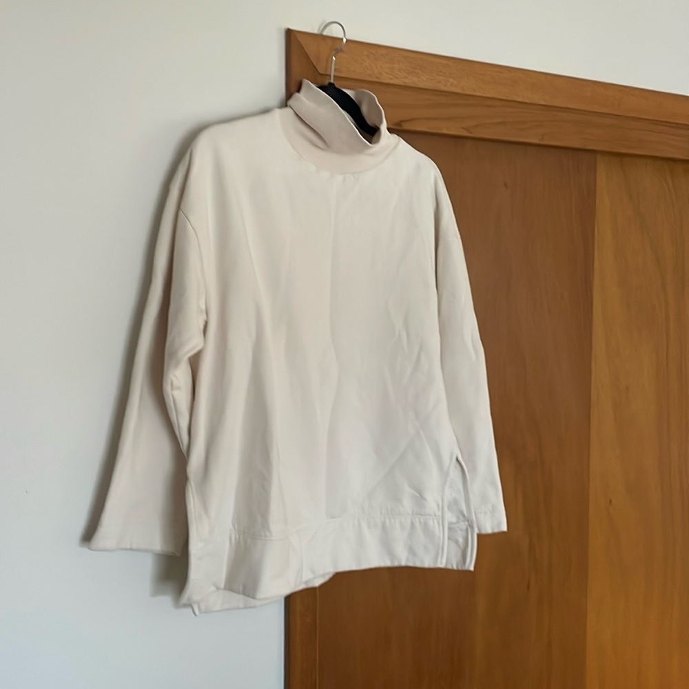 Lou & grey cream turtleneck sweater